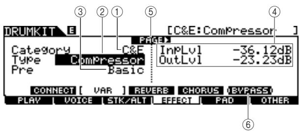 YAMAHA DTX-900 - Variation Effect Settings - 1