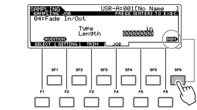 YAMAHA DTX-900 - Inputting a Number Directly - 1