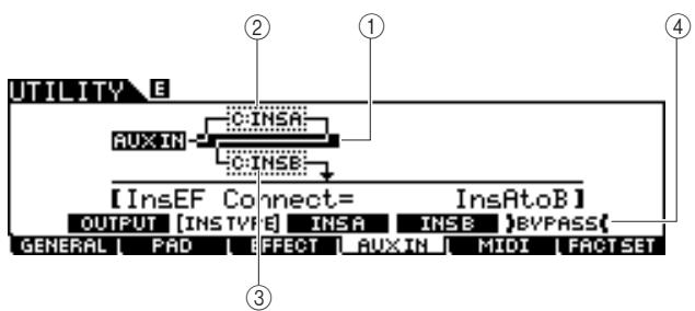 YAMAHA DTX-900 - Insertion Effect Connection Settings - 1