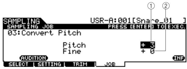 YAMAHA DTX-900 - 03: Convert Pitch - 1