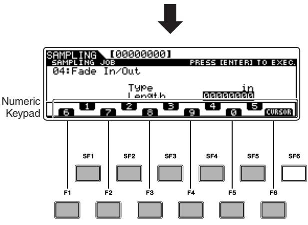 YAMAHA DTX-900 - Inputting a Number Directly - 2