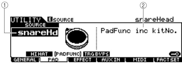 YAMAHA DTX-900 - Pad Function Settings - 1