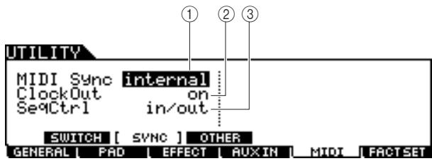 YAMAHA DTX-900 - MIDI Sync Settings - 1