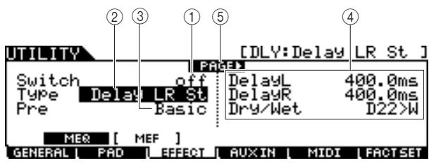 YAMAHA DTX-900 - Master Effect Settings - 1
