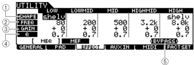 YAMAHA DTX-900 - Master EQ Settings - 1