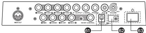 YAMAHA DTX550K - Connecting to a power source - 1