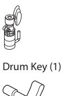 YAMAHA DTX550K - Checking the contents of the Pad Set, the Trigger Module, and the Drum Pad - 6