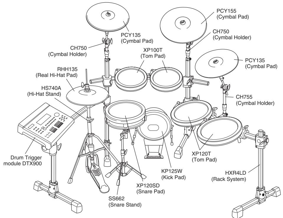 YAMAHA DTX950K - 1