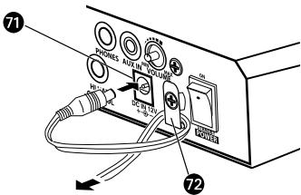 YAMAHA DTXPLORER BASIC SET - Connecting to a power source - 2