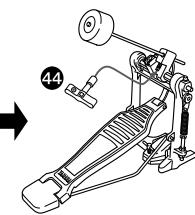 YAMAHA DTXPLORER BASIC SET - Assembling the FP6110A (Foot pedal) - 2