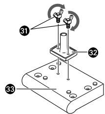 YAMAHA DTXPRESS IV STANDARD SET - Mounting the DTXP4 (Trigger module) - 2