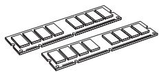 YAMAHA DTXTREME III - Type et configuration des modules DIMM - 1
