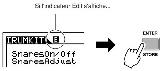YAMAHA DTXTREME III - Indicateur d'édition - 1