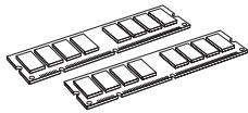 YAMAHA DTXTREME III - Type et configuration des modules DIMM - 3