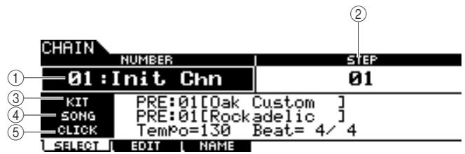 YAMAHA DTXTREME III - [F1] SELECT - 1