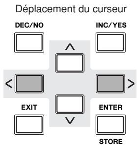 YAMAHA DTXTREME III - Modification du tempo et du type de mesure (temps) du clic de métronome - 3