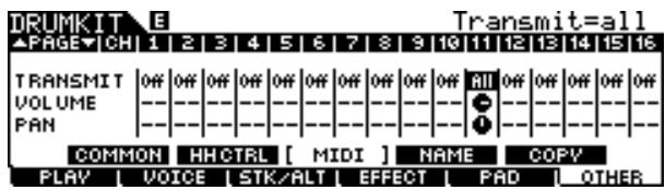 YAMAHA DTXTREME III - ■ Exemple de programme Stack/Alternate - 4