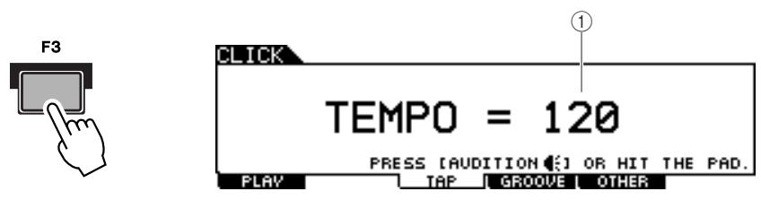 YAMAHA DTXTREME III - Tap Tempo - 1
