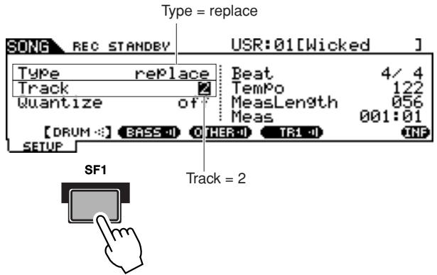 YAMAHA DTXTREME III - Sélectionnez le morceau présélectionné souhaité comme source de copie puis appuyez sur la touche [ENTER/STORE]. - 4