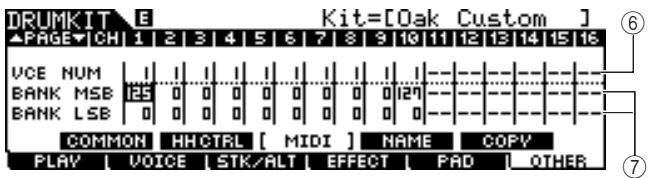 YAMAHA DTXTREME III - ⑤ PAN (Balayage panoramique) - 1