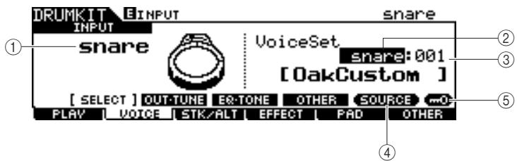 YAMAHA DTXTREME III - ● Voice Set (Jeu de voix) - 1