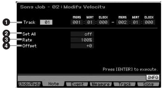 YAMAHA MOTIF XS6 - Gate time (durée de gate) - 1