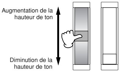 YAMAHA MOTIF XS6 - Molette de variation de ton - 1