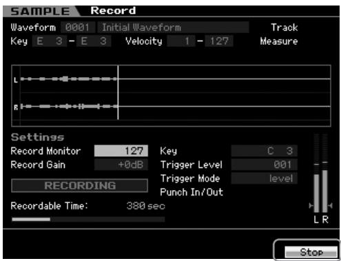 YAMAHA MOTIF XS7 - Mode de déclenchement - 1