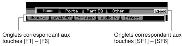 YAMAHA MOTIF XS7 - Procédure d'édition d'une performance - 2