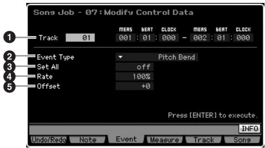 YAMAHA MOTIF XS8 - Réglages : - 1