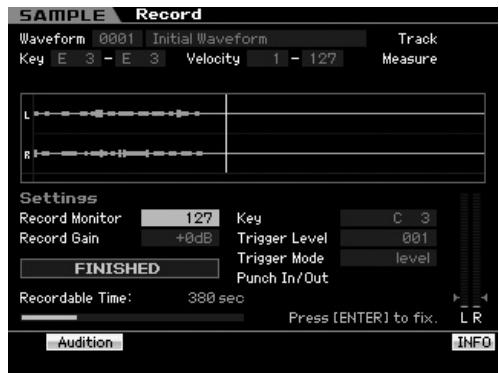 YAMAHA MOTIF XS8 - [F6] stop - 1
