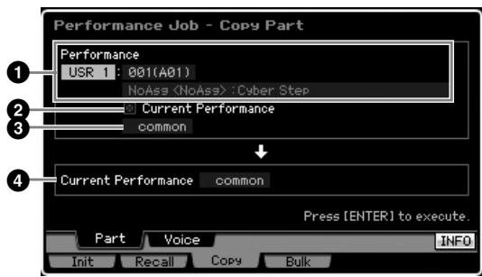 YAMAHA MOTIF XS8 - Initialisation de la performance : [F1] init (initialize) - 2