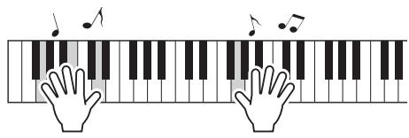 YAMAHA NP-V80 - Start recording. - 1
