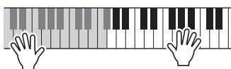 YAMAHA NP-V80 - How to sound each Harmony Type - 1