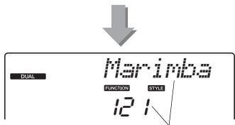 YAMAHA NP-V80 - Press and hold the [DUAL ON/OFF] button for longer than a second. - 3