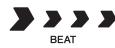 YAMAHA NP-V80 - Beat Display - 1