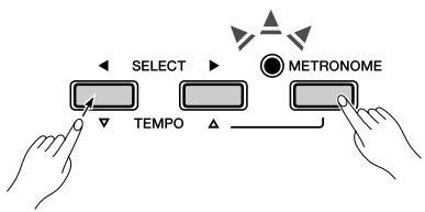 YAMAHA P-85 - Default setting: - 2