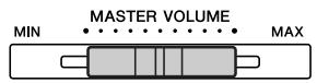YAMAHA P-85 - Setting the Volume - 1