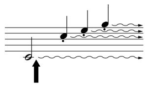 YAMAHA P-85 - Soft (Left) Pedal - 2