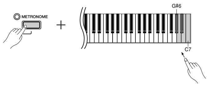 YAMAHA P-85 - Selecting a Reverb Type - 1