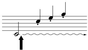 YAMAHA P-95S - Sostenuto (Center) Pedal - 1