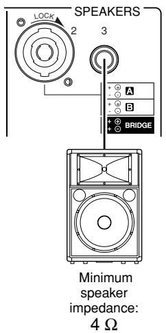 YAMAHA P2500S - Connection configurations for STEREO and PARALLEL modes - 3