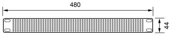 YAMAHA P2500S - Ventilation panel(s) - 1