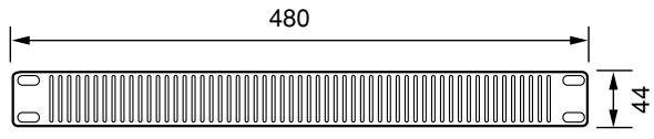 YAMAHA P3500S - Ventilation panel(s) - 1
