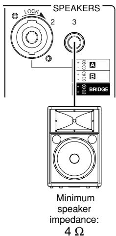 YAMAHA P3500S - Connection configurations for STEREO and PARALLEL modes - 3