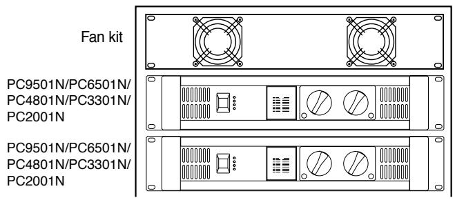 YAMAHA PC4801N - Example of mounting - 1