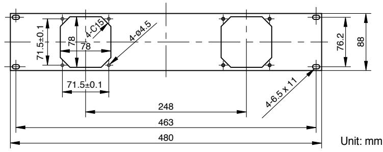 YAMAHA PC4801N - Example of mounting - 2