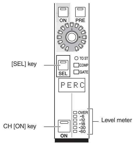 YAMAHA PM5D-RH - Sending a signal from an input channel to the STEREO bus - 1