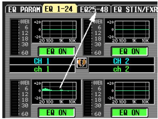 YAMAHA PM5D-RH - ① EQ graph - 2