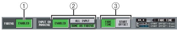 YAMAHA PM5D-RH - FADE TIME screen - 2